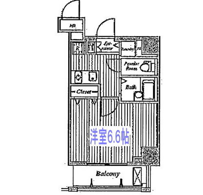東京福祉大学賃貸マンション・1K
