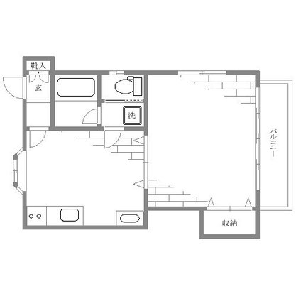 東京福祉大学 アパート 1DK