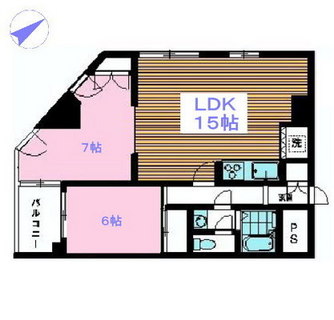 東京都豊島区東池袋２丁目 賃貸マンション 2LDK