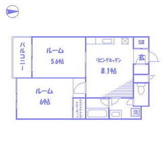 東京都豊島区東池袋１丁目 賃貸マンション 2DK