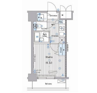 東京都豊島区北大塚３丁目 賃貸マンション 1K