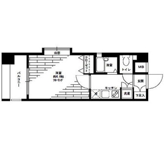 東京都豊島区北大塚３丁目 賃貸マンション 1K