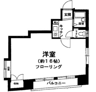 東京都豊島区上池袋１丁目 賃貸マンション 1K