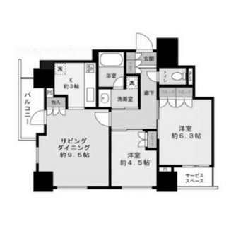 東京都豊島区東池袋３丁目 賃貸マンション 2LDK