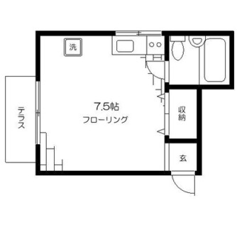 東京都豊島区南池袋１丁目 賃貸アパート 1R