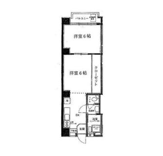 東京都豊島区池袋１丁目 賃貸マンション 2DK