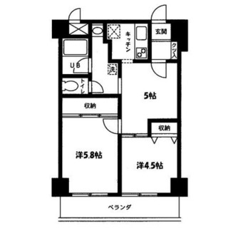 東京都豊島区南大塚３丁目 賃貸マンション 2DK