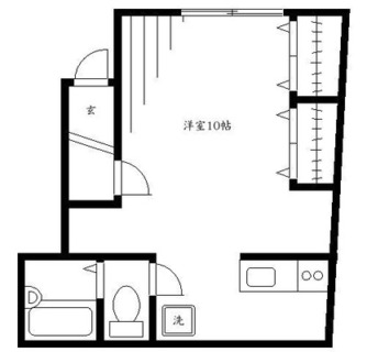 東京都文京区大塚６丁目 賃貸アパート 1R