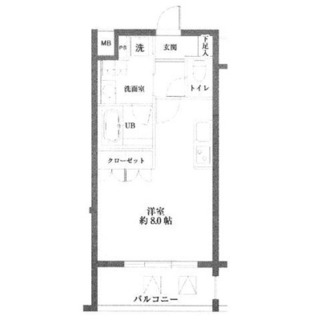 東京都豊島区東池袋２丁目 賃貸マンション 1R