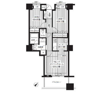 東京都豊島区東池袋４丁目 賃貸マンション 2LDK