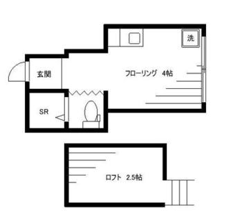 東京都豊島区南大塚２丁目 賃貸アパート 1R