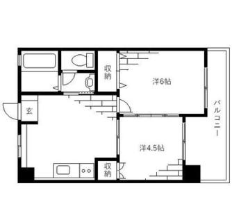 東京都豊島区北大塚２丁目 賃貸マンション 2DK