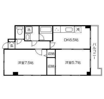 東京都豊島区雑司が谷１丁目 賃貸マンション 2DK