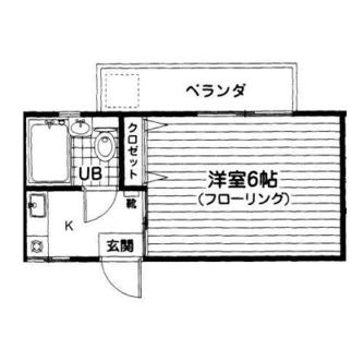 東京都豊島区北大塚３丁目 賃貸アパート 1K