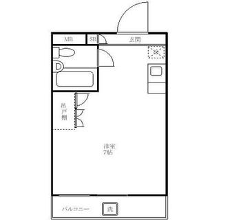東京都豊島区池袋３丁目 賃貸マンション 1R